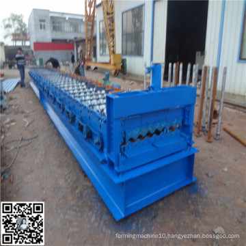 metal and steel corrugated tile roll forming machine